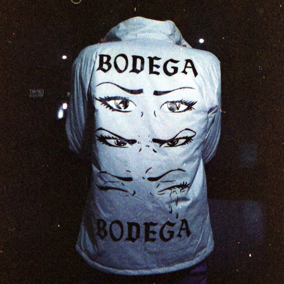 K-Way Jackets & Blazers - K-Way Bodega "Love Less" Drop Bomber Jacket